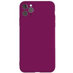 Захисний чохол Liquid Case Full Camera для iPhone 11 Pro Малиновий