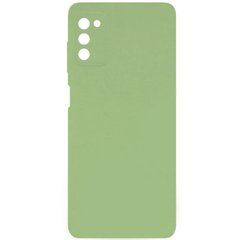 Захисний чохол Liquid Case Full Camera для Samsung A037F Galaxy A03s Салатовий
