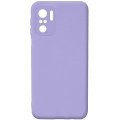 Захисний чохол Liquid Case Full Camera для Xiaomi Redmi Note 10 / Redmi Note 10S / Poco M5s Бузковий