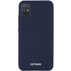 Защитный чехол Liquid Full Magnet для Samsung A715F Galaxy A71 2020 Синий