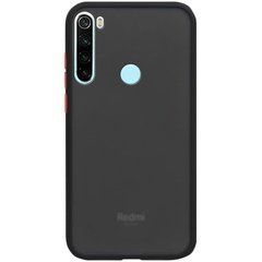 Защитный чехол Сolor Buttons для Xiaomi Redmi Note 8 / Note 8 2021 Черный