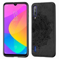 Защитный чехол Textile Decor для Xiaomi Mi A3 / Mi CC9e Черный