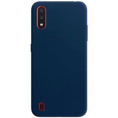 Захисний чохол TPU Softon для Samsung M015 Galaxy M01 Dark Blue