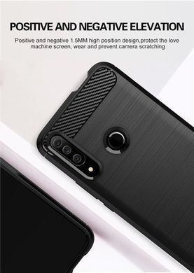 Защитный чехол Slim TPU для Huawei Honor 9X / Honor 9X Pro (без выреза под сканер) Синий