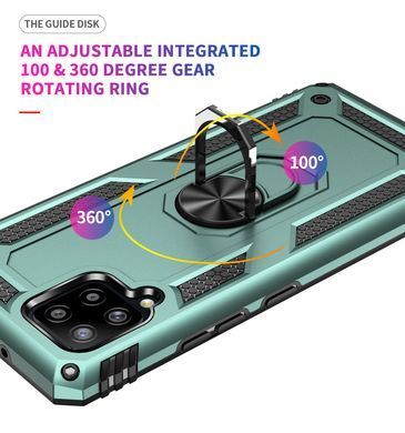 Захисний чохол Kvadrat Ring для Samsung Galaxy A42 5G Чорний