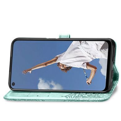 Чохол-книжка Art Book для Oppo A52 / A72 / A92 Бірюзовий