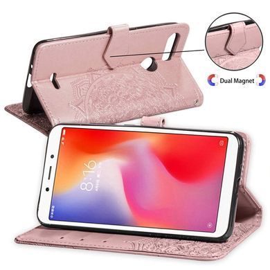 Чохол-книжка Art Book для Xiaomi Redmi 6A Бірюзовий