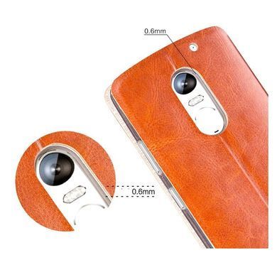 Чохол-книжка MOFI для Lenovo Vibe X3 Коричневий