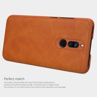Чехол-книжка Nillkin Qin для Xiaomi Redmi 8 / 8A Dual Коричневый