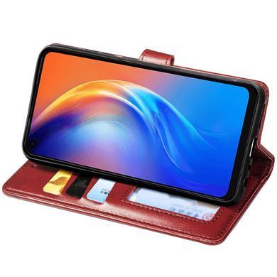 Чехол-книжка Polera Book для Tecno Camon 16 SE Красный