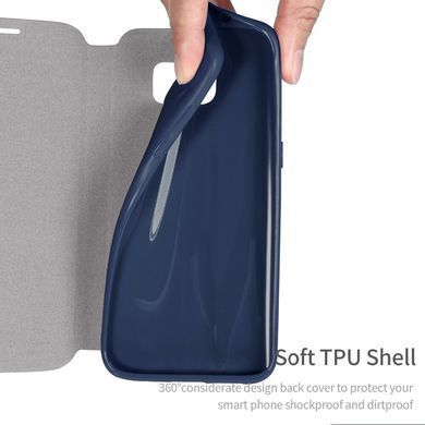 Чехол-книжка X-level FIB Color для Samsung G930F Galaxy S7 Синий