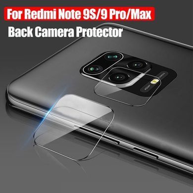 Захисне скло для Xiaomi Redmi Note 9 Pro / Redmi Note 9S / Redmi Note 9 Pro Max (на камеру)