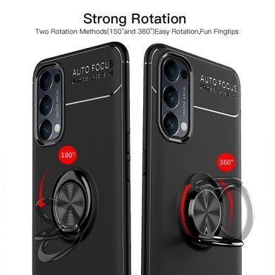Захисний чохол Color Ring для Oppo Reno 4 Синій