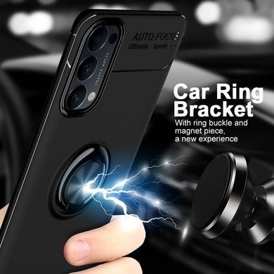 Захисний чохол Color Ring для Oppo Reno 4 Синій