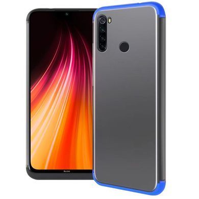 Защитный чехол GKK Matte 360 для Xiaomi Redmi Note 8 / Note 8 2021 Синий