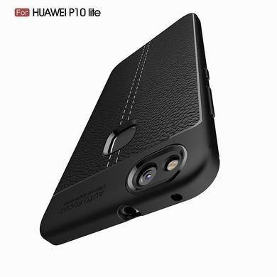 Захисний чохол Leather для Huawei P10 Lite Червоний