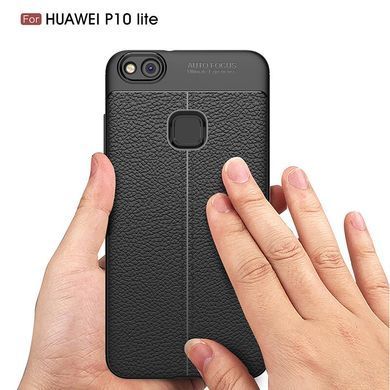Захисний чохол Leather для Huawei P10 Lite Червоний