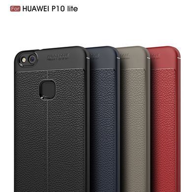 Захисний чохол Leather для Huawei P10 Lite Червоний