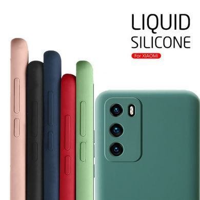 Защитный чехол Liquid Case Full Camera для Xiaomi Poco M3 Синий