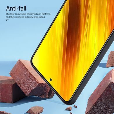 Защитный чехол Liquid Case Full Cover для Xiaomi Poco X3 / X3 NFC / X3 Pro Черный