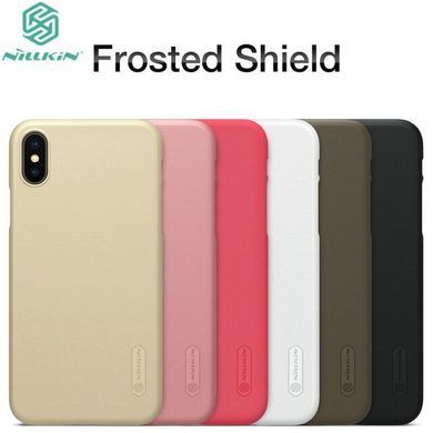 Защитный чехол Nillkin Frosted Shield для iPhone 10 (X) / iPhone XS Золотистый
