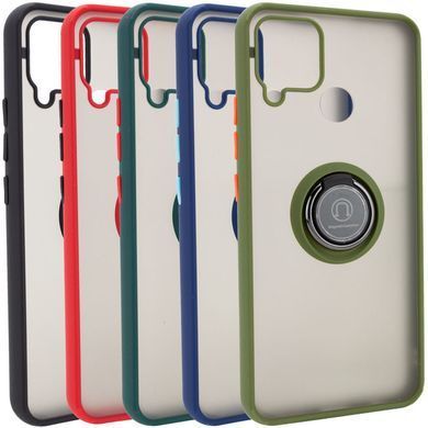 Захисний чохол Ring Buttons для Realme C15 / C12 Синій