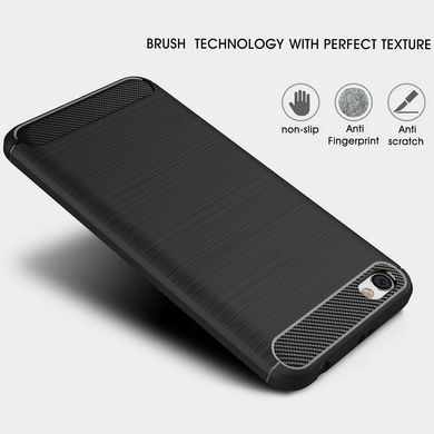 Защитный чехол Slim TPU для Xiaomi Redmi Note 5A / Note 5A Prime Черный