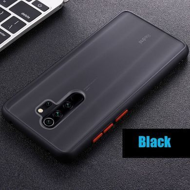 Защитный чехол Сolor Buttons для Xiaomi Redmi Note 8 / Note 8 2021 Черный