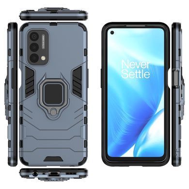 Захисний чохол Strong Guard Ring для Oppo A74 4G Navy