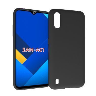 Защитный чехол TPU Matte для Samsung A015F Galaxy A01 Черный