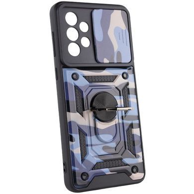 Захисний чохол Camo Ring Lock для Samsung Galaxy A53 5G Фіолетовий