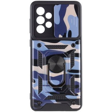 Захисний чохол Camo Ring Lock для Samsung Galaxy A53 5G Фіолетовий