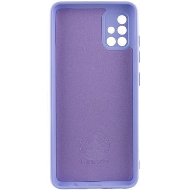 Защитный чехол Lakshmi Case Full Camera для Samsung A715F Galaxy A71 2020 Сиреневый