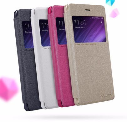 Чохол-книжка Nillkin Sparkle для Xiaomi Redmi 4 Золотий