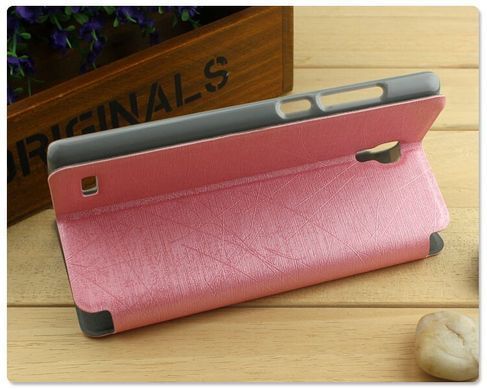 Чехол-книжка Pudini Yusi для Xiaomi Redmi Note Розовый