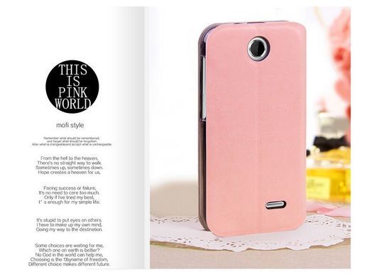 Чохол-книжка MOFI для HTC Desire 310 Рожевий