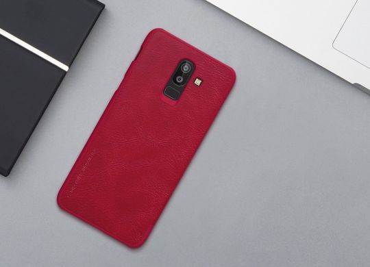 Чехол-книжка Nillkin Qin для Samsung J810 Galaxy J8 2018 Красный
