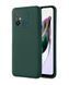 Защитный чехол Liquid Case Full Camera для Xiaomi Redmi 12C / Poco C55 Зеленый