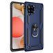Захисний чохол Kvadrat Ring для Samsung Galaxy A42 5G Темно-синій