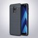 Захисний чохол Leather для Samsung A605 Galaxy A6 Plus / Galaxy J8 Plus 2018 Синій
