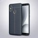 Защитный чехол Leather для Xiaomi Redmi Note 6 Pro Синий