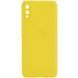 Защитный чехол Liquid Case Full Camera для Samsung A022F Galaxy A02 Желтый