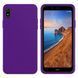 Защитный чехол Liquid Case Full Cover для Xiaomi Redmi 7A Фиолетовый