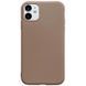 Захисний чохол TPU Softon для iPhone 11 Коричневий