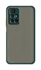 Защитный чехол Сolor Buttons для Xiaomi Poco M4 Pro 5G Зеленый