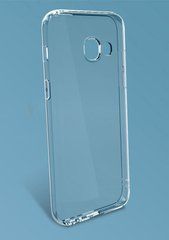TPU чохол Strong Clear 0,5mm для Samsung A320F Galaxy A3 2017 Прозорий