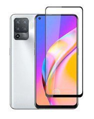 Защитное стекло Ceramic для Oppo Reno 5 Lite Черный