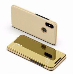 Чехол-книжка Clear View Mirror для Xiaomi Mi Max 3 Золотистый