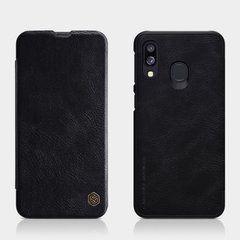 Чохол-книжка Nillkin Qin для Samsung A405F Galaxy A40 Чорний