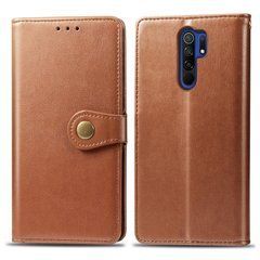 Чохол-книжка Polera Book для Xiaomi Redmi 9 Коричневий